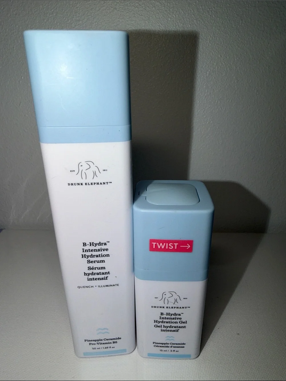 Drunk Elephant B-Hydra Serum & Gel Duo